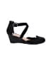 Daisy Fuentes Black Wedges Size 8 - photo 1