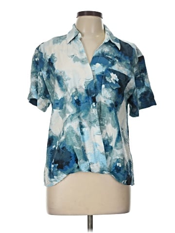 Simply Vera Vera Wang Short Sleeve Blouse (view 1)