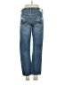 Adriano Goldschmied 100% Cotton Graphic Blue Jeans Size 26R - photo 2