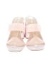 Nine West Color Block White Sandals Size 7 1/2 - photo 2