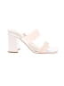 Nine West Color Block White Sandals Size 7 1/2 - photo 1