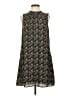 DR2 100% Polyester Paisley Brown Casual Dress Size S - photo 1