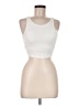 Unbranded White Sleeveless T-Shirt Size M - photo 1