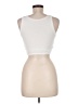Unbranded White Sleeveless T-Shirt Size M - photo 2