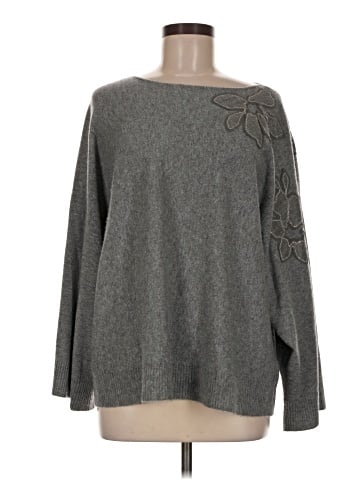 Lafayette 148 New York Cashmere Pullover Sweater (view 1)