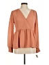 Ro & De Orange Long Sleeve Blouse Size M - photo 1