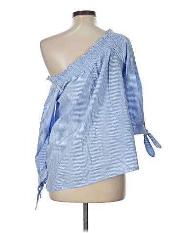 Ann Taylor LOFT 3/4 Sleeve Blouse (view 2)