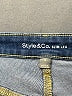 Style&Co Solid Blue Jeans Size 12 - photo 7