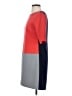 Eliza J Color Block Red Casual Dress Size 4 - photo 5