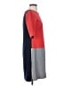 Eliza J Color Block Red Casual Dress Size 4 - photo 4