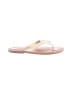 Coach Gold Flip Flops Size 8 - photo 1