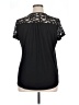 Perseption Concept Black Short Sleeve Top Size XL - photo 2