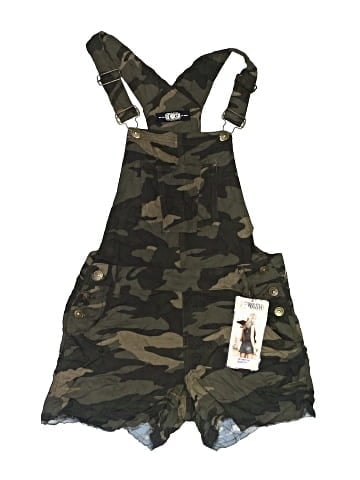 Rewash Overall Shorts (view 1)