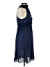 Theme 100% Polyester Solid Blue Cocktail Dress Size S - photo 4
