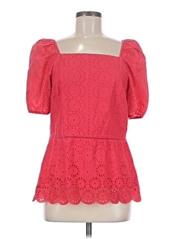 Ann Taylor Short Sleeve Blouse (view 1)