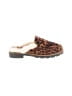 Taryn by Taryn Rose Animal Print Brown Mule/Clog Size 7 - photo 1