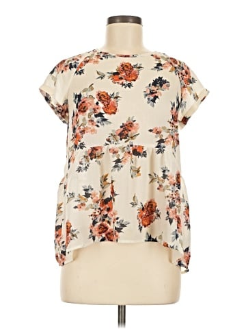 Xhilaration Short Sleeve Blouse (view 1)