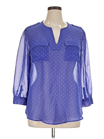 Gap Outlet 3/4 Sleeve Blouse (view 1)