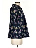 Ann Taylor LOFT Floral Blue Short Sleeve Blouse Size S (petite) - photo 4