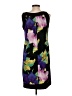 AB Studio Graphic Purple Casual Dress Size 4 - photo 2