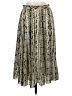 J.Crew Paisley Silver Casual Skirt Size 2 - photo 1