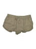 Lovestitch Stripes Tan Khaki Shorts Size M - photo 1