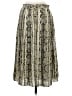J.Crew Paisley Silver Casual Skirt Size 2 - photo 2