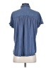 Splendid Blue Short Sleeve Button-Down Shirt Size XS - photo 2