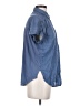Splendid Blue Short Sleeve Button-Down Shirt Size XS - photo 4