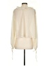 Old Navy 100% Polyester Ivory Long Sleeve Blouse Size S - photo 2