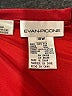 Evan Picone 100% Silk Solid Red Silk Skirt Size 18 - photo 4