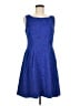Taylor Blue Cocktail Dress Size 8 - photo 1