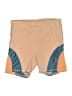 Motion 365 made by Fabletics Color Block Tan Athletic Shorts Size L (estimated) - photo 1