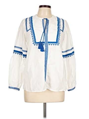 J.Crew 3/4 Sleeve Blouse (view 1)
