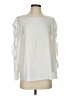 Club Monaco 100% Polyester Ivory 3/4 Sleeve Blouse Size S - photo 1