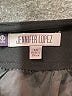 Jennifer Lopez Solid Black Casual Skirt Size 14 - photo 4