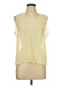 Notations 100% Polyester Yellow Sleeveless Blouse Size L - photo 1