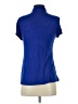 JKLA Blue Short Sleeve Blouse Size S - photo 2
