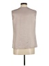 Kasper 100% Polyester Gray Sleeveless Blouse Size M - photo 2