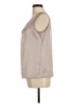 Kasper 100% Polyester Gray Sleeveless Blouse Size M - photo 5