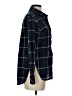 Athleta 100% Cotton Plaid Blue Long Sleeve Button-Down Shirt Size XS (petite) - photo 4