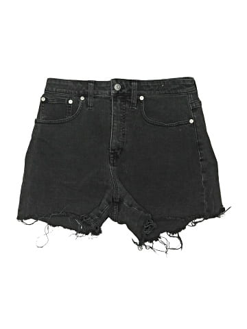 Madewell Curvy High-Rise Denim Shorts in Lunar Wash (view 1)