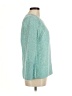 Talbots Tweed Teal Pullover Sweater Size M - photo 4