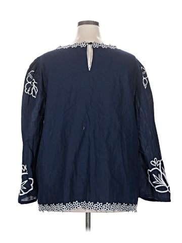 Cato 3/4 Sleeve Blouse (view 2)