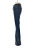 Bamboo Chevron-herringbone Blue Jeans Size 5 - photo 5