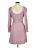 Assorted Brands 100% Rayon Hearts Pink Casual Dress Size M - photo 2