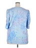 Democracy Blue Short Sleeve Top Size 3X - photo 2