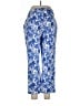 Boston Proper Print Blue Casual Pants Size 10 - photo 2