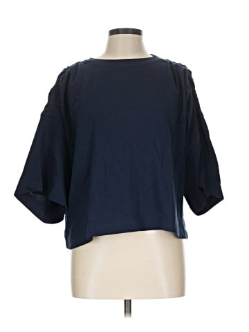 Ann Taylor LOFT 3/4 Sleeve T-Shirt (view 1)