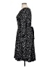 Talbots Polka Dots Black Casual Dress Size 14 - photo 5